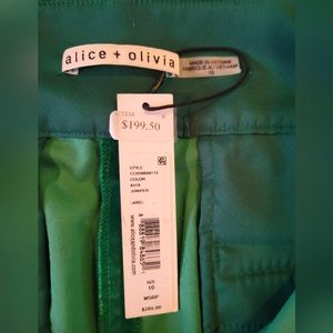 Alice & Olivia Velvet Pants